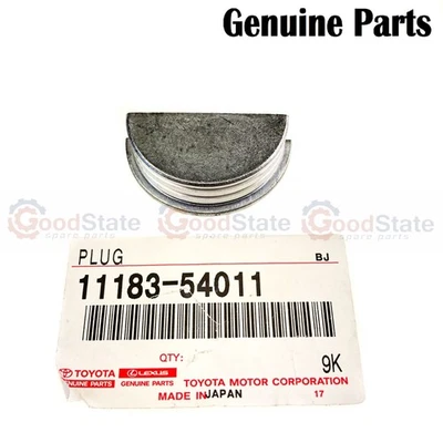 Genuine LandCruiser HZJ75 HZJ74 1HZ Rocker Cover Semicircular Half Moon Plug - Image 1 of 3