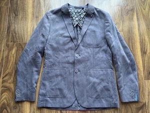 Ted Baker London (4) “OneTwos” Linen Blend Blazer (L) Chest 40” BNWOT RRP £279 - Picture 1 of 21