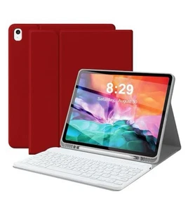 Keyboard Case for iPad Pro 12.9" (2015 1st/2017 2nd gen), Bluetooth, Red - Picture 1 of 15