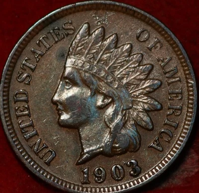 1903 Philadelphia Mint Indian Head Cent - Image 1 of 2