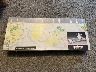 Calentador de alimentos Salton Hotray vintage ¡nuevo!! 😁 Foto 1 de 4