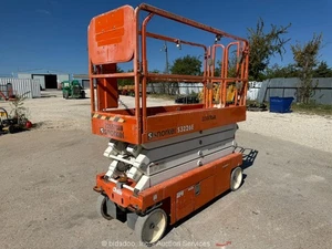 2018 Snorkel S3226E 26' Electric Scissor Lift Man Aerial Platform bidadoo - Picture 1 of 12