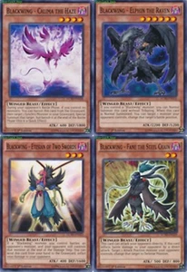 Blackwing Calima the Haze + Elphin the Raven + Etesian of Two Sword, + Fane LC5D - Imagen 1 de 1