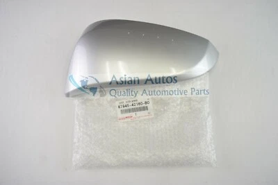 Cubierta de espejo retrovisor lateral del conductor genuina Toyota 4Runner 2013-2018 8794542160B0 OEM Foto 1 de 2