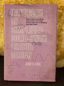 Handbuch des vereinfachten Solid-State-Schaltungsdesigns John D. Lenk HC/DJ Elektronik - Bild 1 von 3