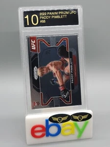 Panini Prizm UFC 2022 ligero Paddy Pimplett #88 novato radiocontrol clasificación LRG 10 - Imagen 1 de 2
