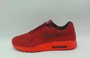 Nike Air Max 1 Ultra Moire 2014 gimnasio rojo talla UK 9/EUR 44 - Imagen 1 de 4