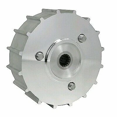 TNT 253000 Adattatore Cerchio Posteriore per Yamaha Stunt 50, MBK Booster 50 - Argento