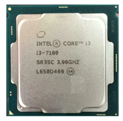 Intel Core i3-7100 3.90 GHz 7th Gen 2 Core 4 Threads 3M LGA1151 CPU Processor - image 1 of 4
