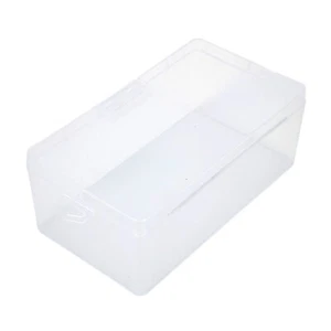 Mini Plastic Container Storage-Box / Organizer Jewelry Small Clear With Lid Case - Picture 1 of 11