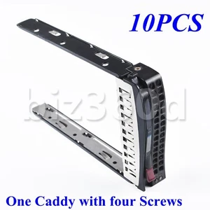 10x Drive Tray For Supermicro 3.5" SAS SATA Hard Drive Caddy SC93301 With Screws - Photo 1/11