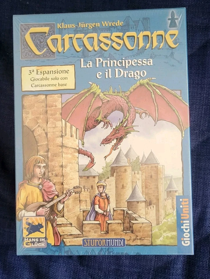 Carcassonne espansione 3 Principessa e Drago Giochi Uniti