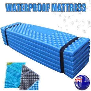 Ultralight Foam Camping Mat Folding Beach Tent Sleeping Pad Waterproof Mattress - Picture 1 of 12