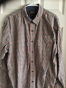 C.E. Camisa Schmidt Workwear manga larga con botones a cuadros para hombre talla XL - Imagen 1 de 5