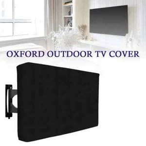 Weatherproof Outdoor TV Cover Protect TV Screen Dustproof Cover For 22"-70" TV - Imagen 1 de 12