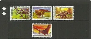 ROMANIA SG6489-6492 DINOSAURS SET MNH - Picture 1 of 1