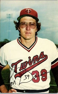 Vintage Postkarte Ron Davis Pitcher Minnesota MN Zwillinge Baseballteam - Bild 1 von 3