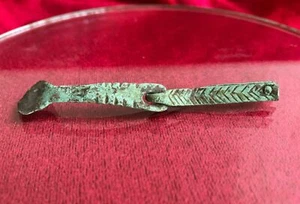 Römischer Legionär Gürtel Leistenschutz Cingulum Anhänger Bronze Goten Provinz II-IV - Bild 1 von 5