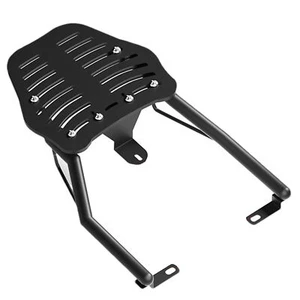 Motorcycle Rear Luggage Rack Frame Carrier Shelf Tail Stainless Steel Holder - Picture 1 of 9