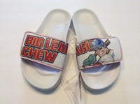 big league chew new balance slides