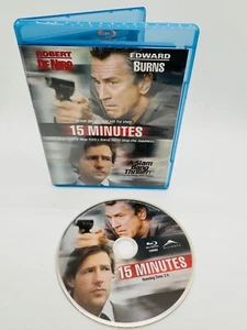 15 Minutes [Blu-ray] RARE  Robert Dinero, Edward Burns - Bild 1 von 2