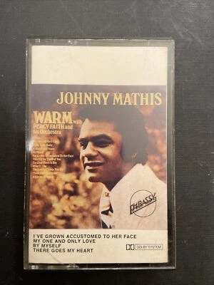 "Warm - Johnny Mathis" (1965) music cassette. - Image 1 of 4