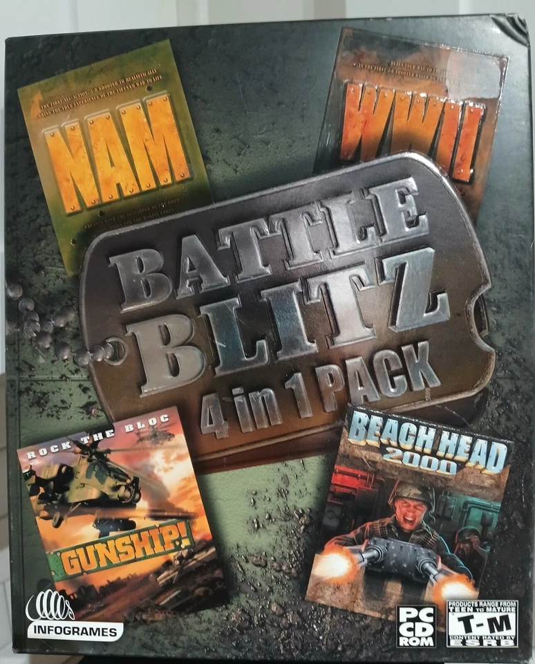 Battle Blitz 4 IN 1 Pack - For PC - Sealed Large Box - Image 1 of 1