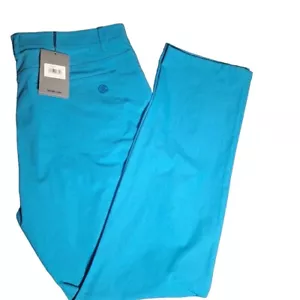 G/FORE Turquoise Blue “Tour 5 Pocket” Golf Pants Size 38 Inseam 32 NWT $185 - Picture 1 of 5