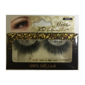 [2 Pairs] Miss Lashes 3D Volume - M829 - Imagen 1 de 3