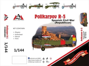 1/144 SCW Bomber: Polikarpov R-5 [Republikanisches Spanien] #14418: AMG - Bild 1 von 1