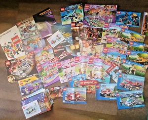 Lego Lot verschiedene Anleitungsbücher StarWars Friends City Ninjago Vintage 7 Pfund - Bild 1 von 5