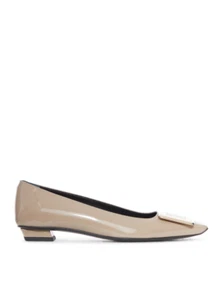 Roger Vivier Belle Vivier Daino 25mm Patent Leather Pumps New - Picture 1 of 3