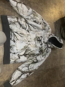 Sudadera con Capucha True Timber Para Hombres Grande Blanca MC2 Nieve Camuflaje Suéter - Imagen 1 de 5