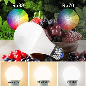 6W High CRI Ra 95-98 LED Lamp Bulb Children Light 600lm E14/E27 Lamp 220V 3000K - Picture 1 of 8