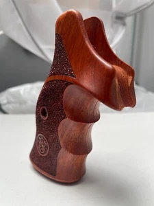 Neu! Hartholz Zielgriffe für S&W K/L Rahmen Rund Butt geschlossener Rückengurt #2 - Bild 1 von 8