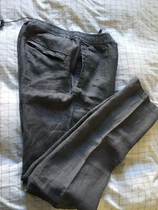 Pantalones de lino de combate Stone Island genuinos W32 L32 nuevos con etiquetas precio de venta sugerido por el fabricante 430 GBP - Imagen 1 de 8