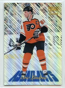 1996-97 Pinnacle Zenith Assailants - #8 - Eric Lindros - Philadelphia Flyers