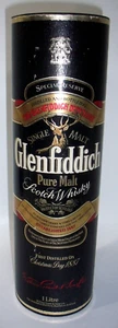 1986 Glenfiddich Special Reserve Single Malt Scotch Whisky Tin ONLY - Picture 1 of 8