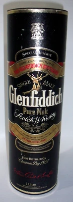 1986 Glenfiddich Special Reserve Single Malt Scotch Whisky Tin ONLY - Image 1 of 4