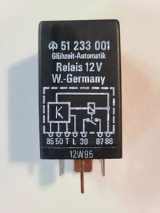 12V Diesel Glow Plug Relay 51 233 001 Beck Arnley 203-0023 - Picture 1 of 4