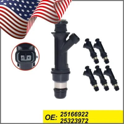 6X Fuel Injector For Isuzu Rodeo Honda Passport Acura 3.2L 3.5L V6 New 25166922 - Изображение 1 из 4