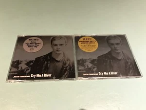 Justin Timberlake Cry My A River CD singles Collectors Edition 1 & 2 - Picture 1 of 3