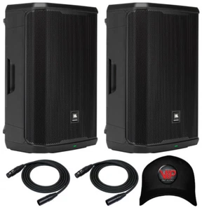 2x JBL PRX915 Altoparlante DJ/PA 15" Alimentato 2 Vie con DSP 2000W + 2x Cavi + Cappello - Foto 1 di 9