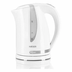 Bollitore Haeger EK-22W.022A Acciaio inossidabile Bianco 2200 W 1,7 L - Foto 1 di 2