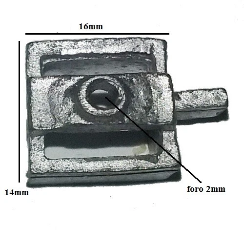 Metall Bullauge Mantua 1 Stück Zubehör Schiffsmodellbau Maße 16X14mm - Bild 1 von 1