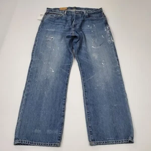 Polo Ralph Lauren Jeans The Vintage Classic Fit Paint Splatter Mens 36x32 $188 - Picture 1 of 14