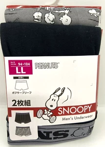 PEAUTS SNOOPY Underpants Men's Boxer Shorts SizeLL/2type  FromJapan - Picture 1 of 5