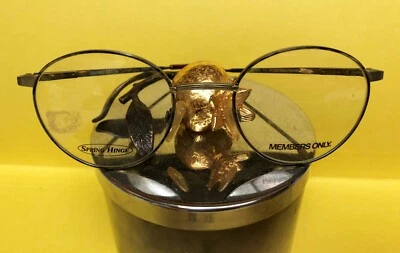 Nuevo SOLO MIEMBROS Anteojos Bisagra de Resorte Dorado Mate con Borde Tortuga/Planos OFERTA Foto 1 de 4