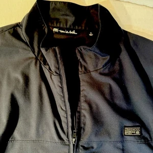 Travis Mathew Jacke Herren XL Golf Navy Blau Crystal Cove 2.0 Full Zip Ripstop - Bild 1 von 13