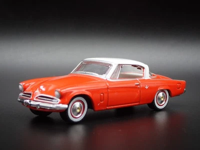 1953 53 Studebaker Starliner Rosso 1:64 Scala da Collezione Modellino Auto - Immagine 1 di 4